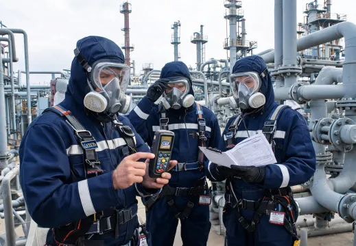 Oil gas mining confined space safety