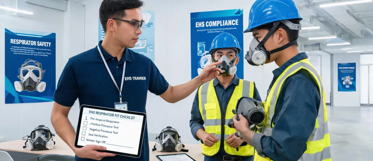 Respirator training and fit testing service